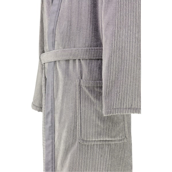 Cawö - Herren Bademantel Kimono 5840 - Farbe: stein - 37 S