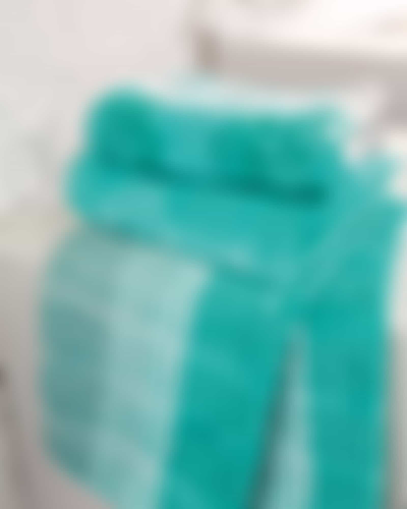 Cawö - Noblesse Cashmere Streifen 1056 - Farbe: mint - 14 Waschhandschuh 16x22 cm Detailbild 1