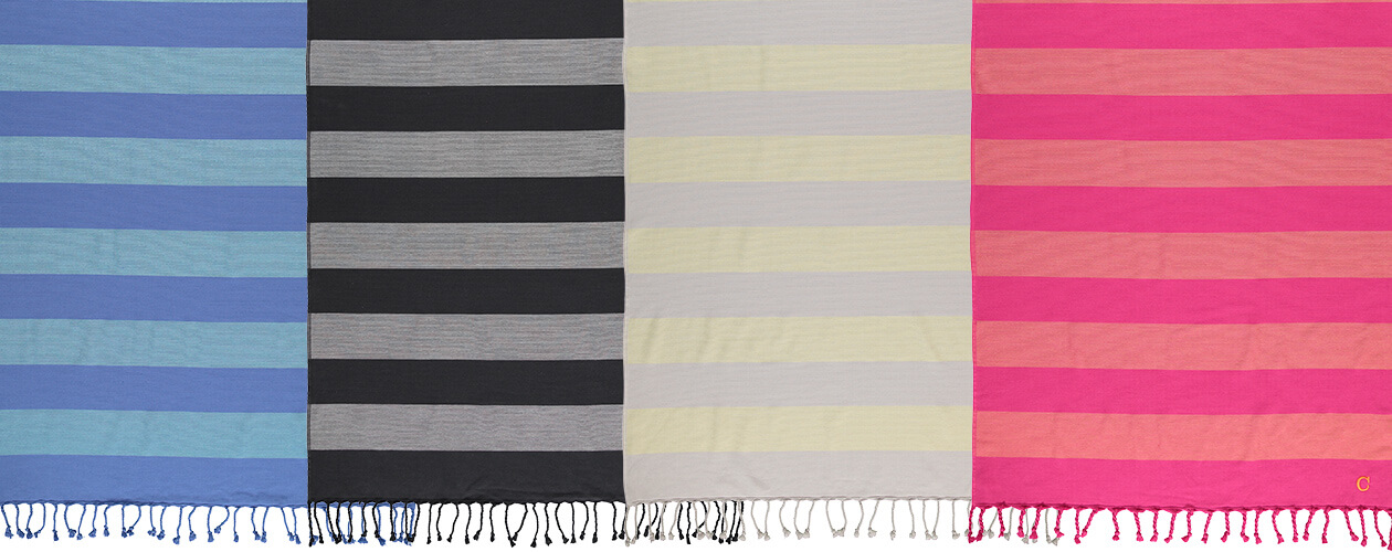 Cawö - Badetuch Code Hamam Blockstreifen 5503 - 90x180 cm - Farbe: pink - 23 Detailbild 3 Cawö - Badetuch Code Hamam Blockstreifen 5503 - 90x180 cm - Farbe: pink - 23 Detailbild 3