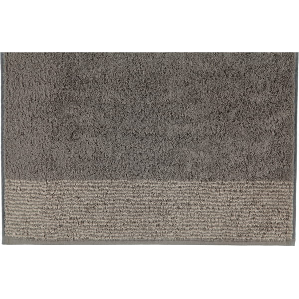 Cawö - Luxury Home Two-Tone 590 - Farbe: graphit - 70 Duschtuch 80x150 cm