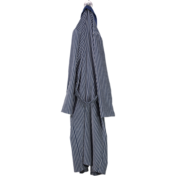 Cawö - Herren Bademantel Kimono 2843 - Farbe: blau - 17 S