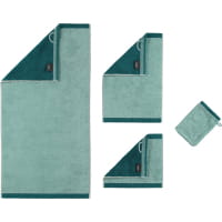 Cawö Plaid Doubleface 7070 - Farbe: seegrün - 44