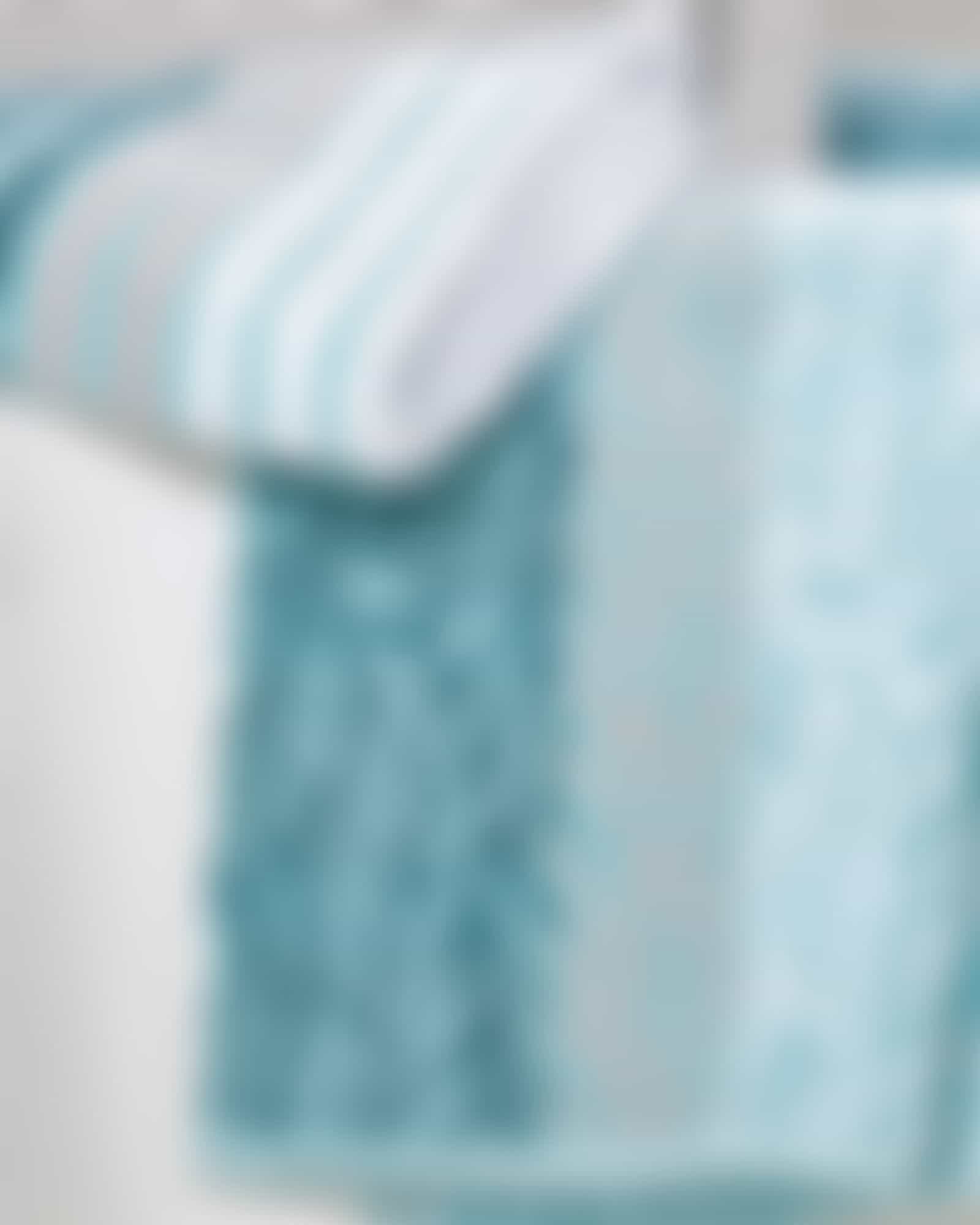 Cawö Noblesse Seasons Streifen 1083 - Farbe: mint - 44 Waschhandschuh 16x22 cm