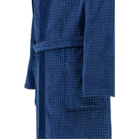 Cawö Herren Bademantel Kimono 3714 - Farbe: saphir - 166