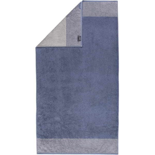 Cawö - Luxury Home Two-Tone 590 - Farbe: nachtblau - 10 Gästetuch 30x50 cm