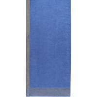 Cawö - Luxury Home Two-Tone 590 - Farbe: blau - 17 Saunatuch 80x200 cm