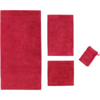 Cawö - Noblesse Uni 1001 - Farbe: 280 - bordeaux Handtuch 50x100 cm