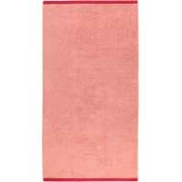 Cawö Plaid Doubleface 7070 - Farbe: rouge - 22 Gästetuch 30x50 cm