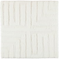 Cawö Home - Badteppich Struktur 1004 - Farbe: weiß - 600 60x100 cm