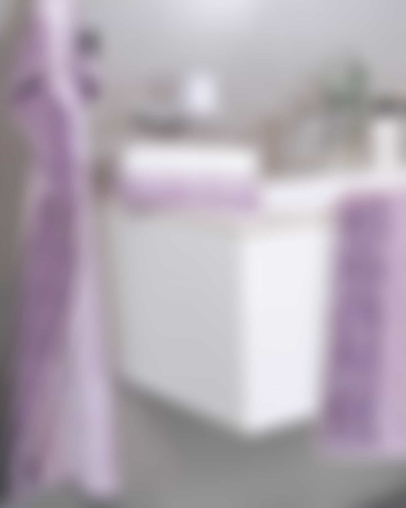 Cawö Noblesse Seasons Streifen 1083 - Farbe: lavendel - 88 Waschhandschuh 16x22 cm