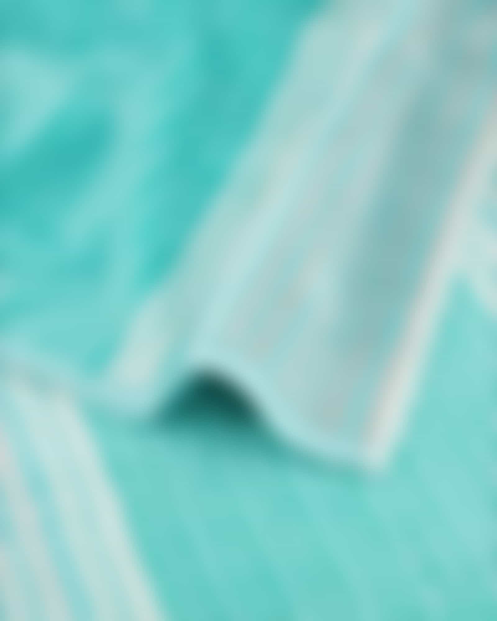 Cawö - Noblesse Cashmere Streifen 1056 - Farbe: mint - 14 Seiflappen 30x30 cm