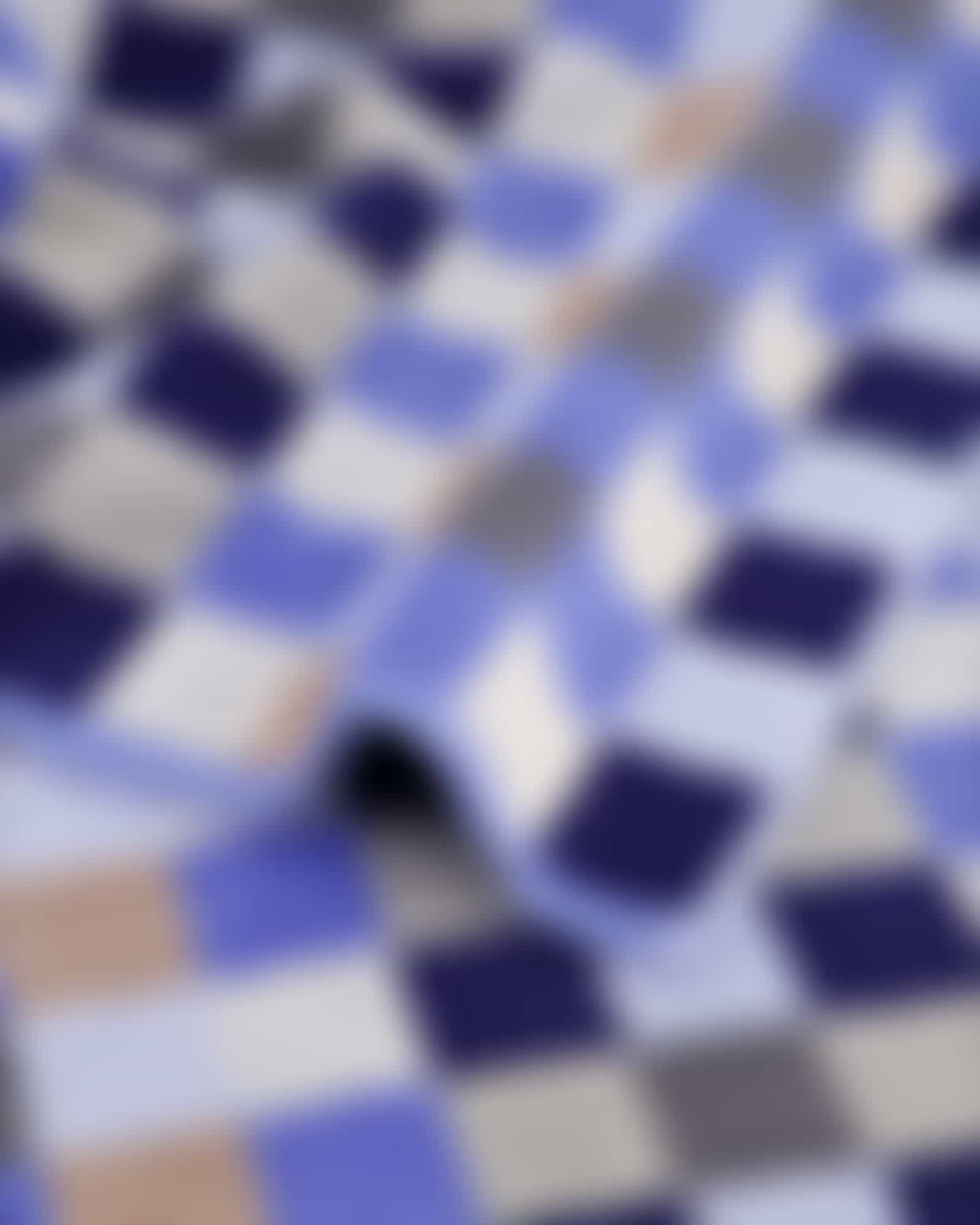 Cawö - Unique Karo 942 - Farbe: saphir - 11 Handtuch 50x100 cm