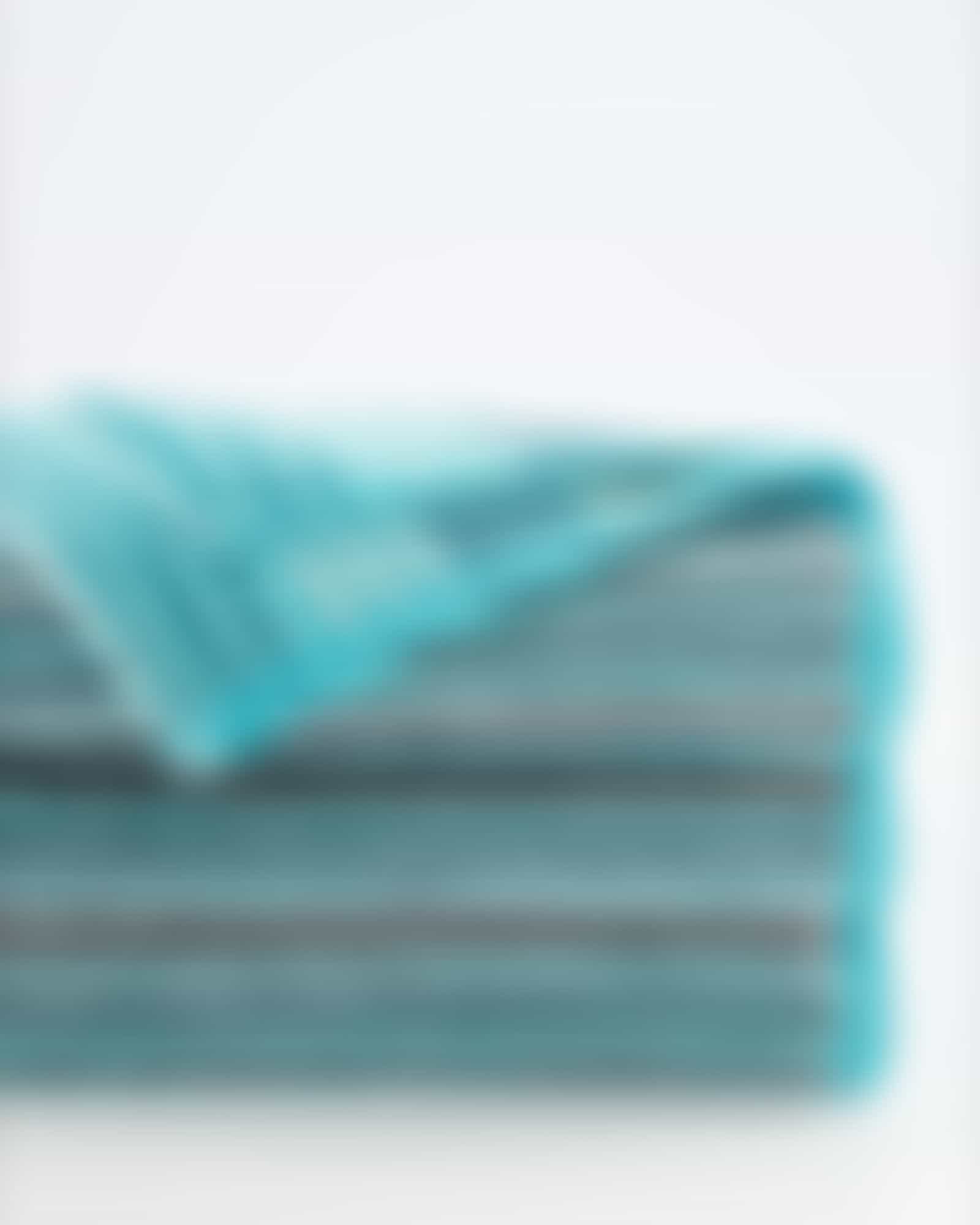 Cawö - Unique Streifen 944 - Farbe: türkis - 44 Duschtuch 70x140 cm