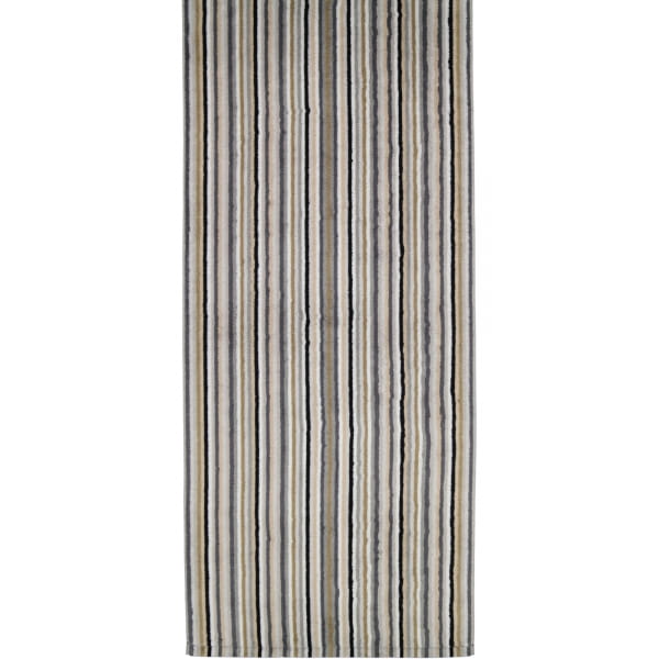 Cawö - Life Style Streifen 7048 - Farbe: 37 - kiesel Waschhandschuh 16x22 cm