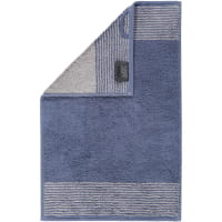 Cawö - Luxury Home Two-Tone 590 - Farbe: nachtblau - 10 Waschhandschuh 16x22 cm