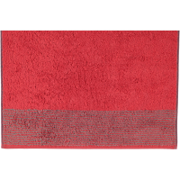 Cawö - Luxury Home Two-Tone 590 - Farbe: rot - 27 Waschhandschuh 16x22 cm