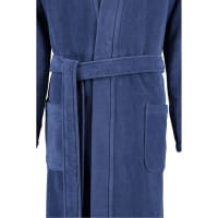 Cawö Home - Herren Bademantel Kimono 823 - Farbe: blau - 11 M