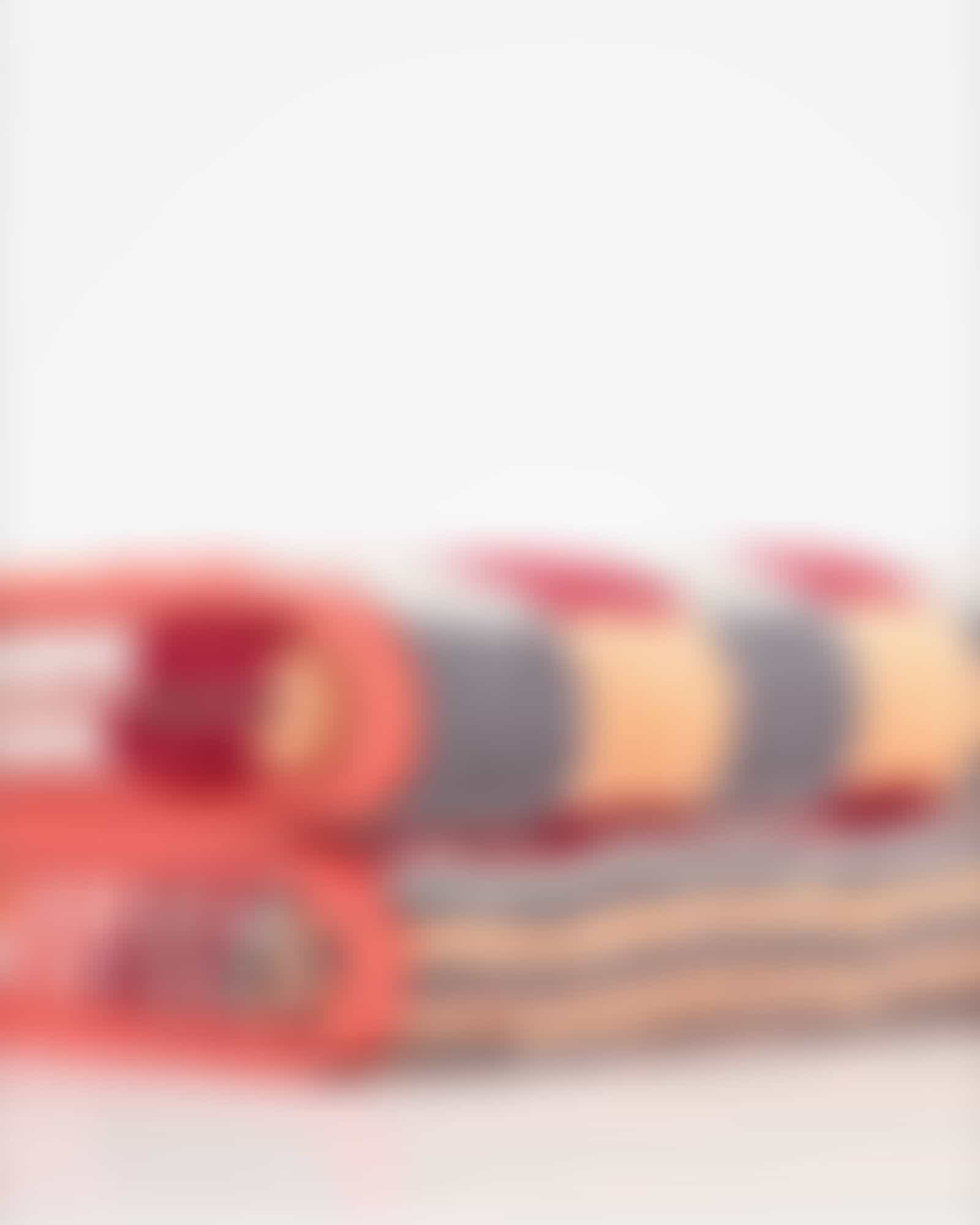 Cawö - Unique Karo 942 - Farbe: koralle - 22 Handtuch 50x100 cm