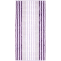 Cawö Noblesse Seasons Streifen 1083 - Farbe: lavendel - 88 Seiflappen 30x30 cm