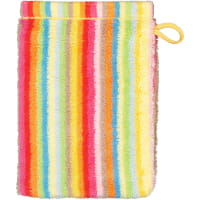 Cawö - Life Style Streifen 7008 - Farbe: 25 - multicolor Waschhandschuh 16x22 cm