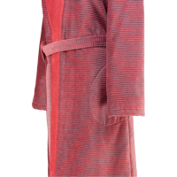 Cawö - Damen Bademantel Two-Tone Kimono 6431- Farbe: rot - 27 S