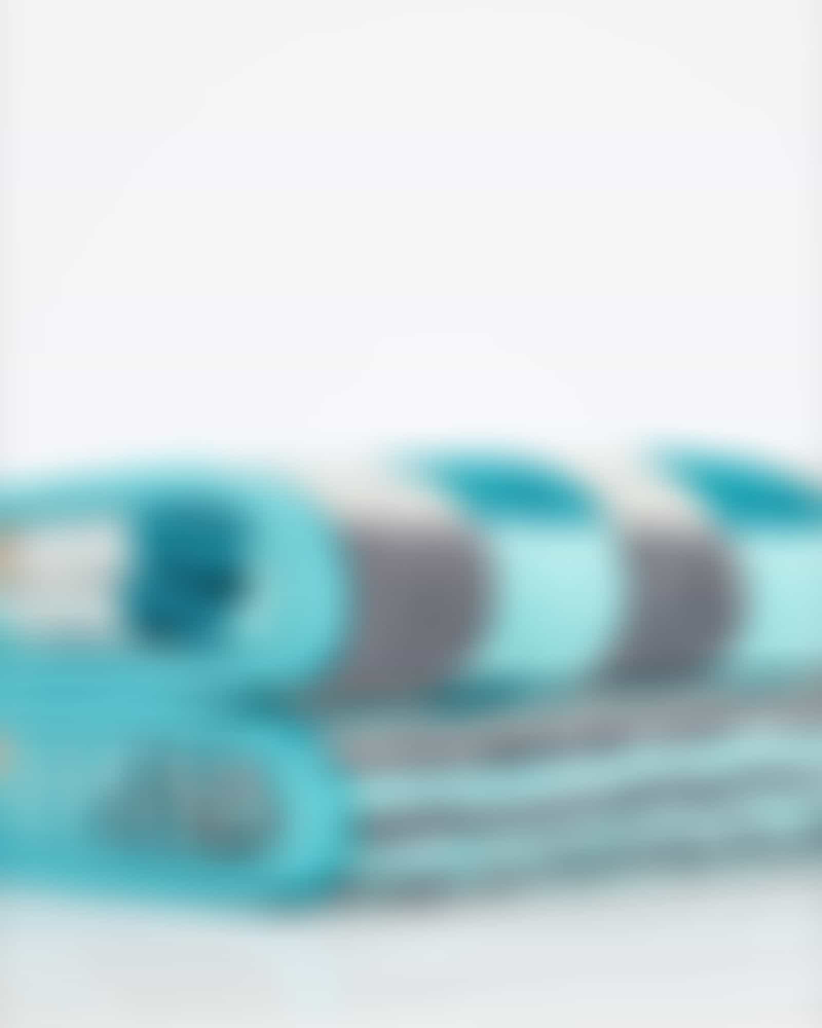 Cawö - Unique Karo 942 - Farbe: türkis - 44 Duschtuch 70x140 cm