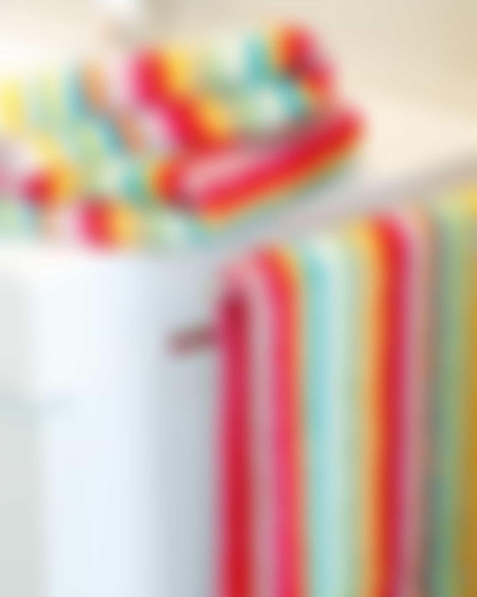 Cawö - Life Style Streifen 7008 - Farbe: 25 - multicolor Handtuch 50x100 cm Detailbild 1